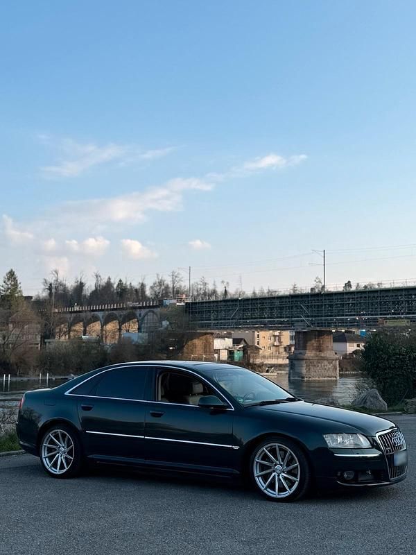 Second-hand Audi A8 326 CP (239 kW) 2007 Verde Berlinǎ