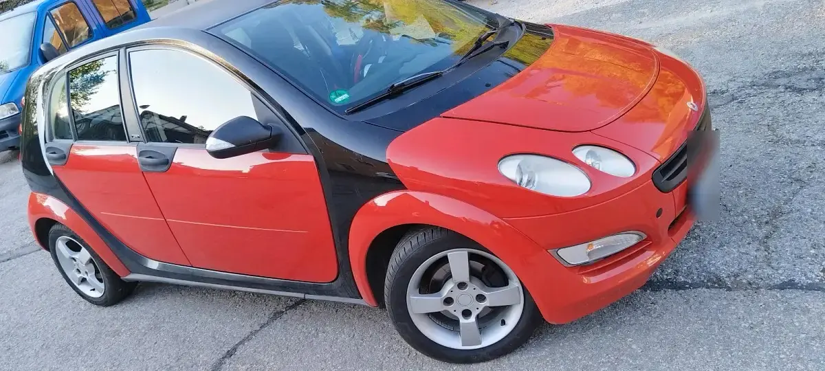 Usado Smart ForFour 62 HP (45 kW) 2005 Vermelho Citadino