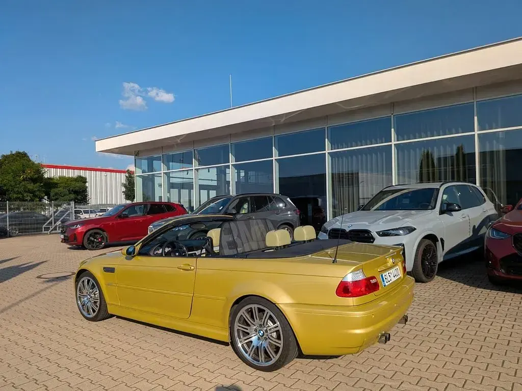 Gebraucht BMW M3 Cabriolet Sport Line 343 PS (252 kW) 2002 Gelb Cabrio