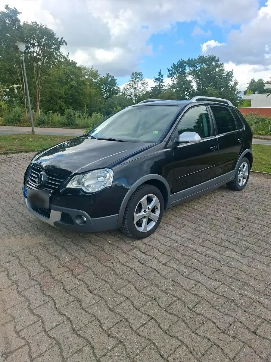Gebraucht VW Polo Cross 80 PS (58 kW) 2006 Schwarz Kleinwagen
