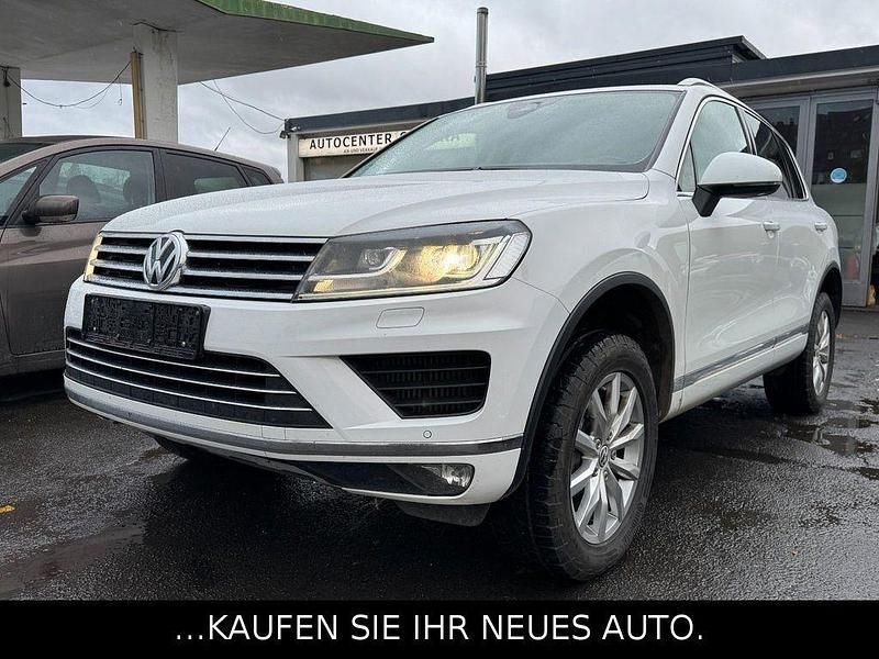 Weiß Gebraucht 2018 VW Touareg SUV | 24.850 € (Superpreis) - Bild 1/4