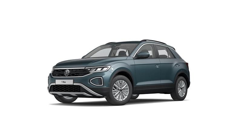 Petroleum blue metallic Gebraucht 2022 VW T-Roc Life SUV | 20.991 € (Guter Preis) - Bild 1/4