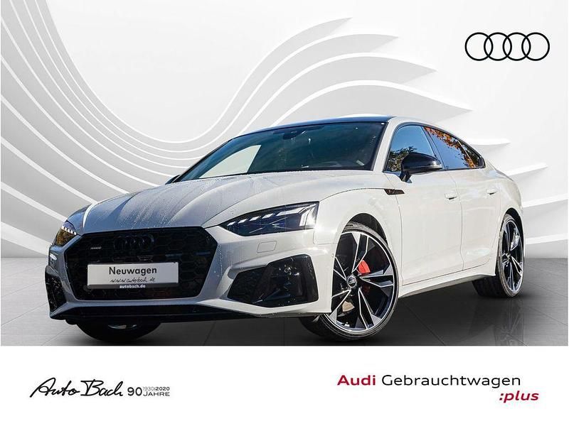 Gletscherweiß metallic Gebraucht 2025 Audi A5 Sportback S-Line Kleinwagen | 52.440 € - Bild 1/4