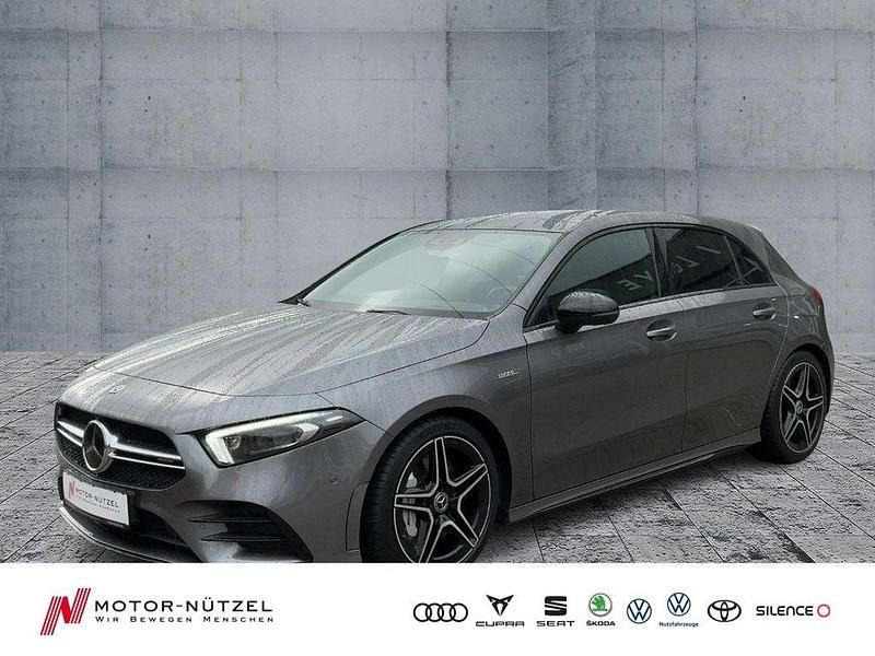 Grau Gebraucht 2019 Mercedes A35 AMG AMG Limousine | 32.930 € (Fairer Preis) - Bild 1/4