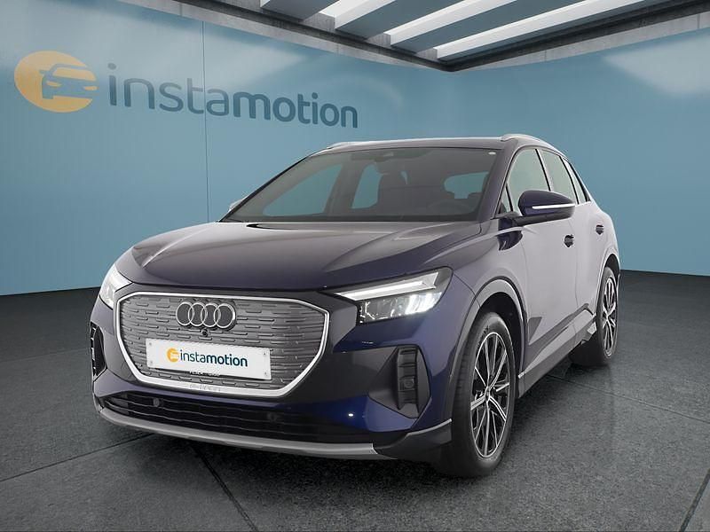 Blau Gebraucht 2024 Audi Q4 e-tron SUV | 42.949 € (Fairer Preis) - Bild 1/4