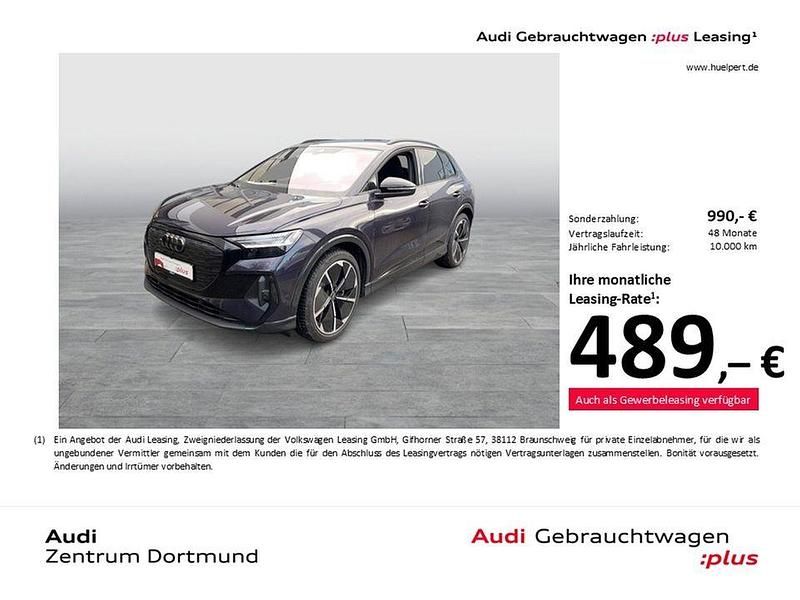 Auroraviolett metallic Gebraucht 2025 Audi Q4 e-tron Ambiente SUV | 53.833 € (Fairer Preis) - Bild 1/3