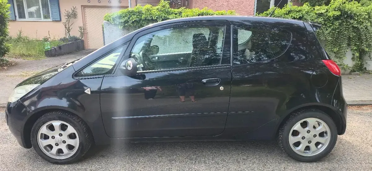 Gebraucht Mitsubishi Colt 2006 Schwarz Kleinwagen