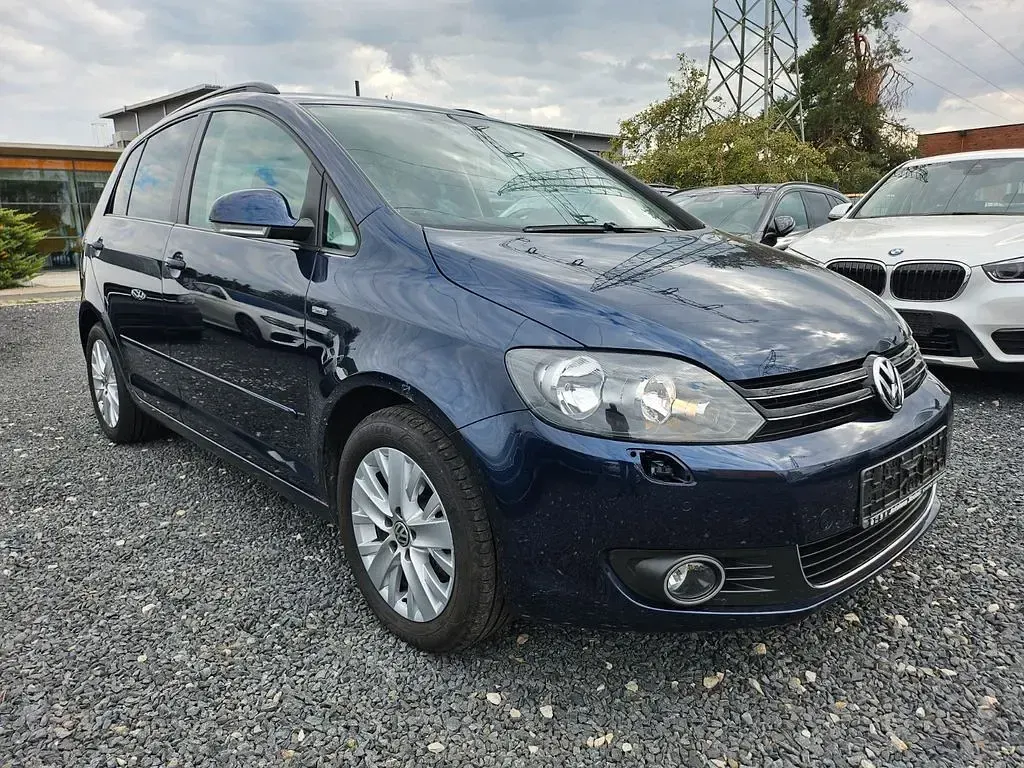 Gebraucht VW Golf Plus Life 122 PS (89 kW) 2013 Blau Van / Kleinbus