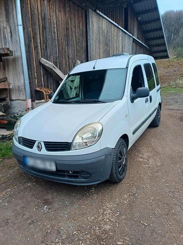 Gebraucht Renault Kangoo 68 PS (50 kW) 2008 Weiß Van / Kleinbus