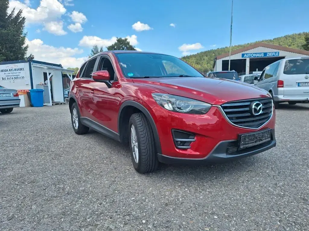 Gebraucht Mazda CX-5 Exclusive-Line 150 PS (110 kW) 2016 Rot SUV