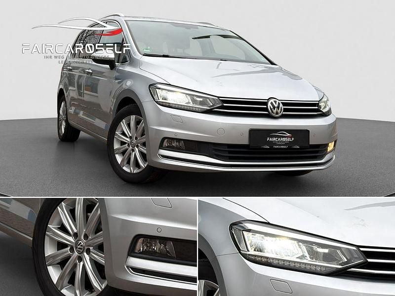 Gebraucht VW Touran Highline 150 PS (110 kW) 2017 Silber Van / Kleinbus