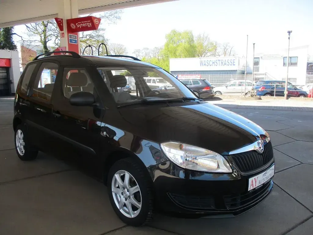 Gebraucht Skoda Roomster Plus Edition 69 PS (50 kW) 2014 Schwarz Van / Kleinbus
