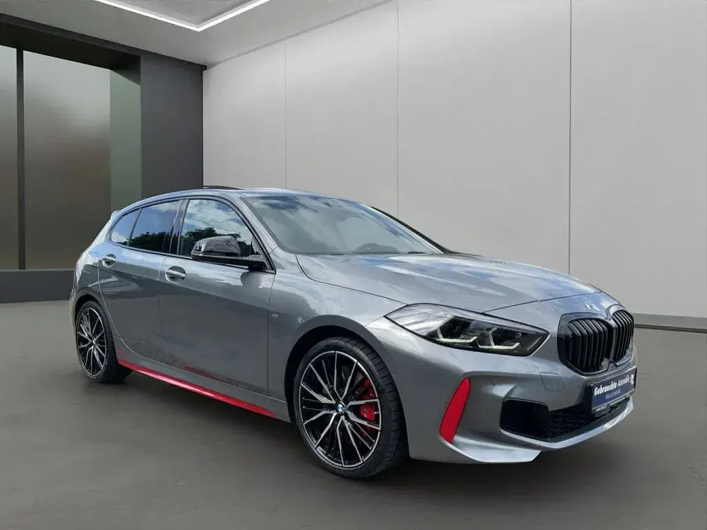 Gebraucht BMW 128 Comfort Edition 306 PS (225 kW) 2023 Grau / skyscraper grau (metallic) Limousine