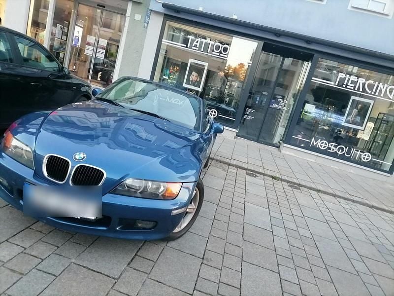 Blau Gebraucht 2001 BMW Z3 Cabrio | 9.000 € (Fairer Preis) - Bild 1/4