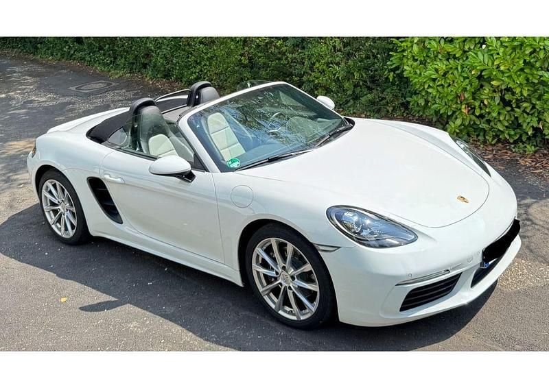 Weiß Gebraucht 2020 Porsche 718 Cabrio | 57.000 € - Bild 1/4