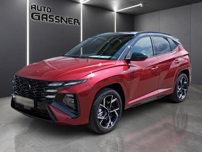 Rot Neu 2025 Hyundai Tucson N Line SUV | 37.290 € (Etwas zu teuer) - Bild 1/4