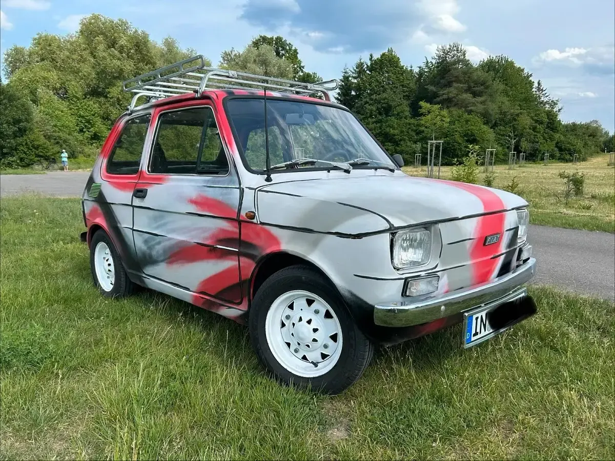 Gebraucht Fiat 126 23 PS (16 kW) 1976 Rot Kleinwagen
