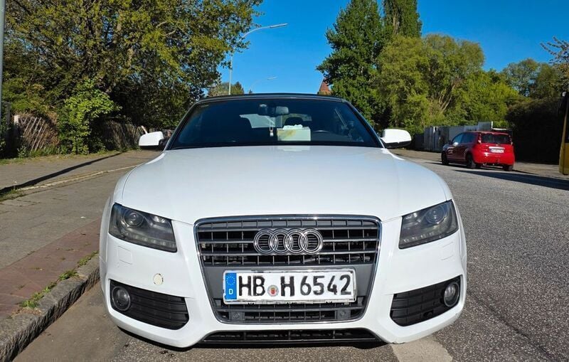 Weiß Gebraucht 2009 Audi A5 Cabriolet Sport Cabrio | 6.400 € (Superpreis) - Bild 1/4