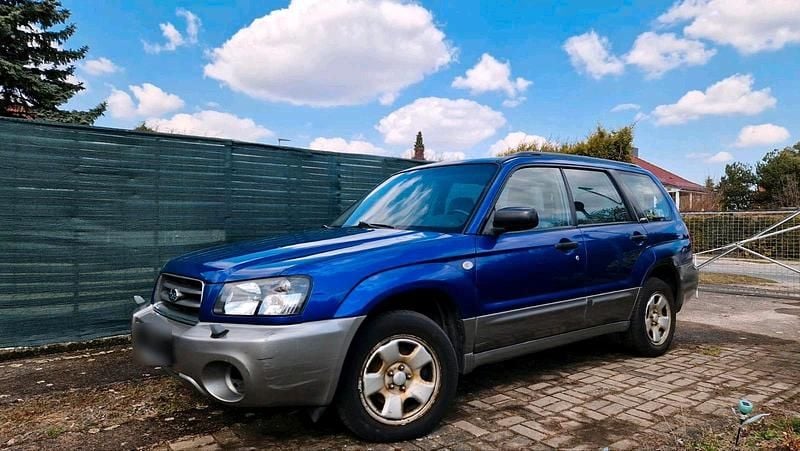 Gebraucht Subaru Forester 125 PS (91 kW) 2003 Blau SUV