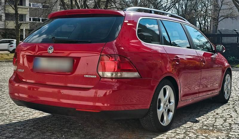 Gebraucht VW Golf V 105 PS (77 kW) 2008 Rot Kombi