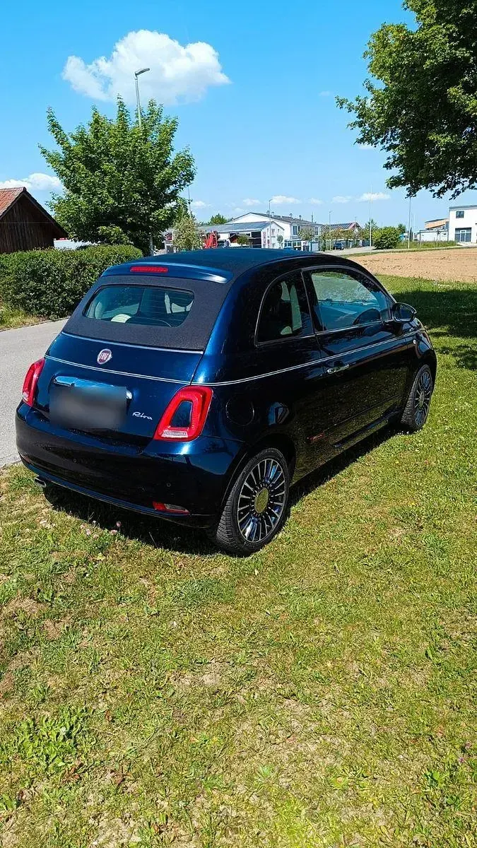 Gebraucht Fiat 500C Riva 69 PS (50 kW) 2017 Blau Cabrio