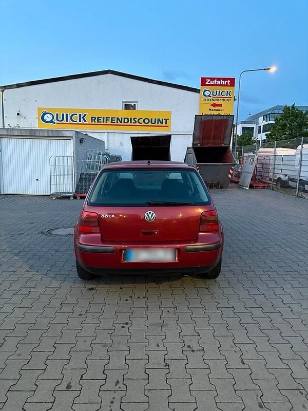 Gebraucht VW Golf IV 75 PS (55 kW) 1997 Rot Kleinwagen