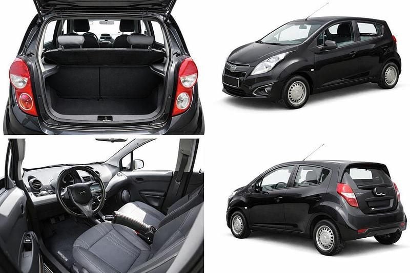 Schwarz Gebraucht 2013 Chevrolet Spark LT Kleinwagen | 3.900 € (Fairer Preis) - Bild 1/1