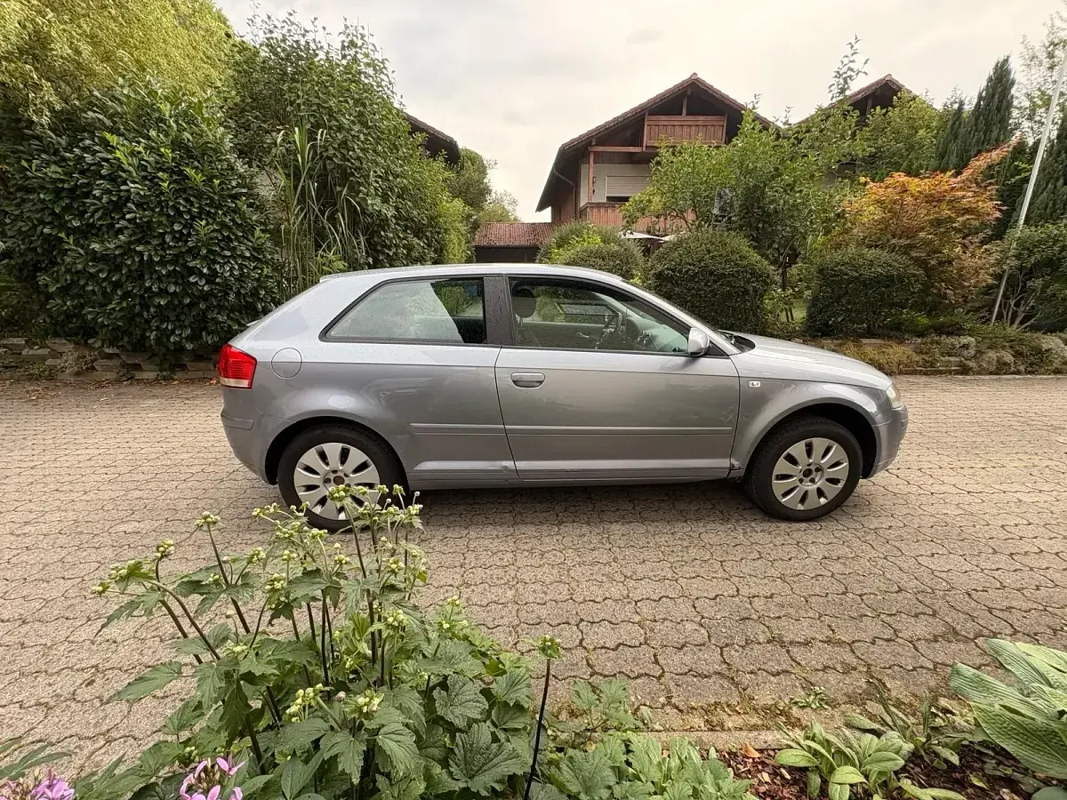 Gebraucht Audi A3 Sportback 102 PS (75 kW) 2005 Silber Kleinwagen