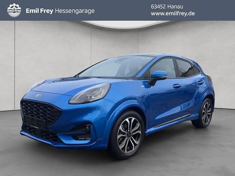 Gebraucht Ford Puma ST-Line X 155 PS (114 kW) 2022 Desert island blue metallic SUV
