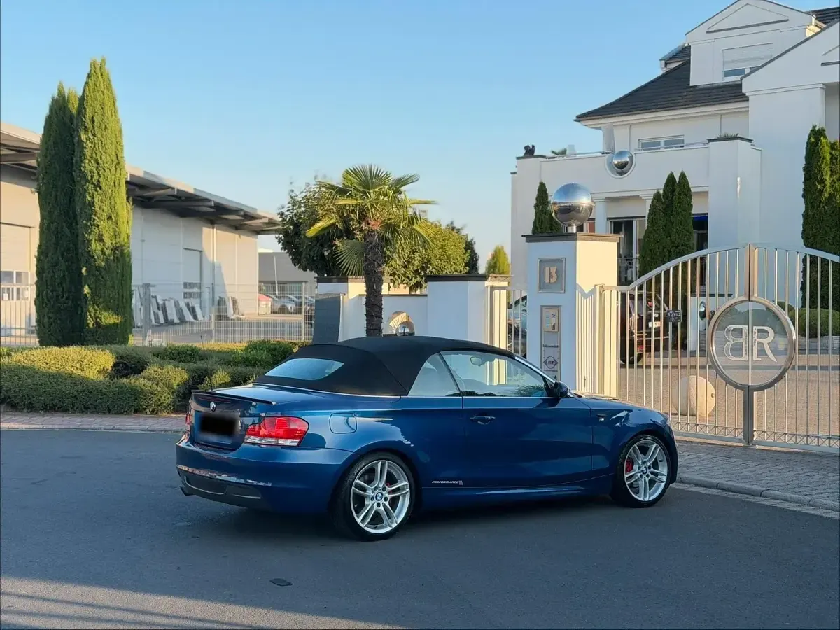 Gebraucht BMW 118 Cabriolet M Sport 143 PS (105 kW) 2009 Blau Cabrio