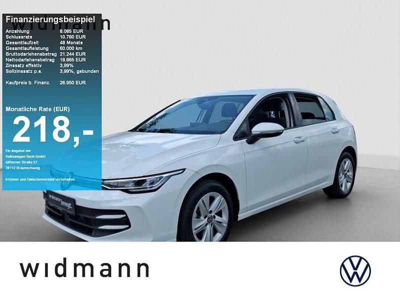Pure white Gebraucht 2024 VW Golf VIII Life Limousine | 26.950 € (Fairer Preis) - Bild 1/4