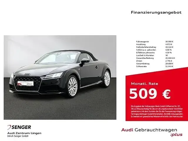 Gebraucht Audi TT Roadster Design 197 PS (144 kW) 2020 Cabrio