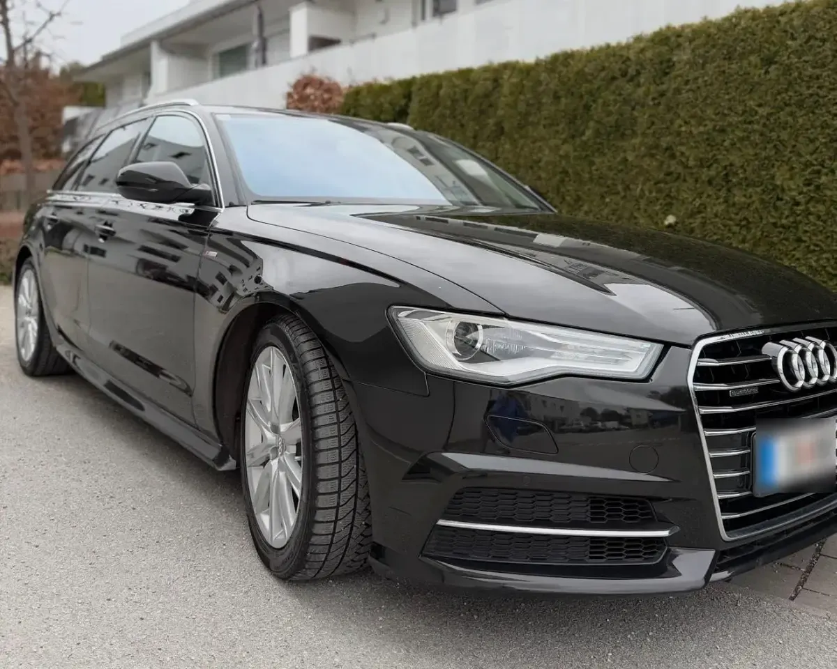 Gebraucht Audi A6 Design 218 PS (160 kW) 2015 Schwarz Van