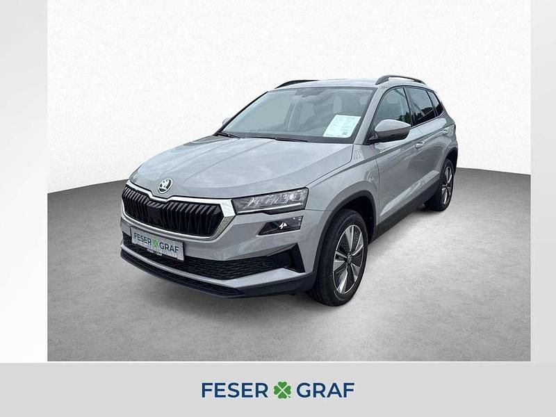 Stahlgrau Gebraucht 2022 Skoda Karoq Ambition SUV | 26.990 € (Fairer Preis) - Bild 1/4