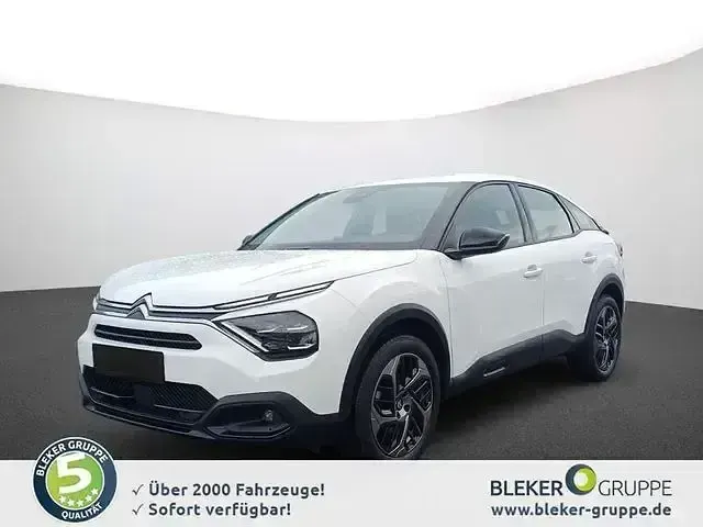 Gebraucht Citroën C4 Feel 131 PS (96 kW) 2023 Lack weiss banquise/typ aussenverkleidung spiegel flach standard Limousine