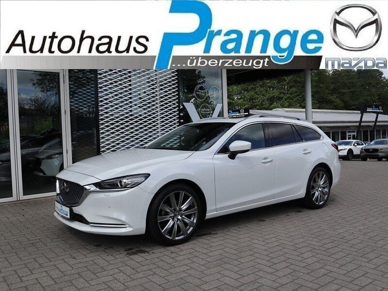 Weiß Gebraucht 2024 Mazda 6 Takumi-Line Limousine | 32.985 € (Fairer Preis) - Bild 1/4