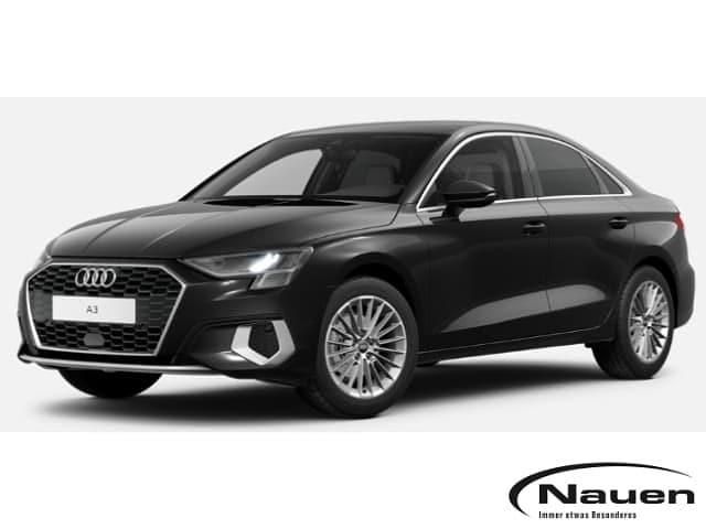 Mythosschwarz metallic Gebraucht 2024 Audi A3 Advanced Limousine | 28.890 € (Superpreis) - Bild 1/3