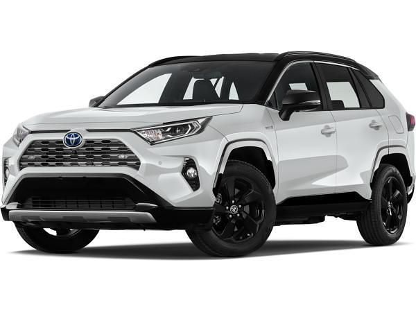 Weiß (platinum pearlwhite metallic) Neu 2025 Toyota RAV4 Team SUV | 39.930 € (Guter Preis) - Bild 1/1