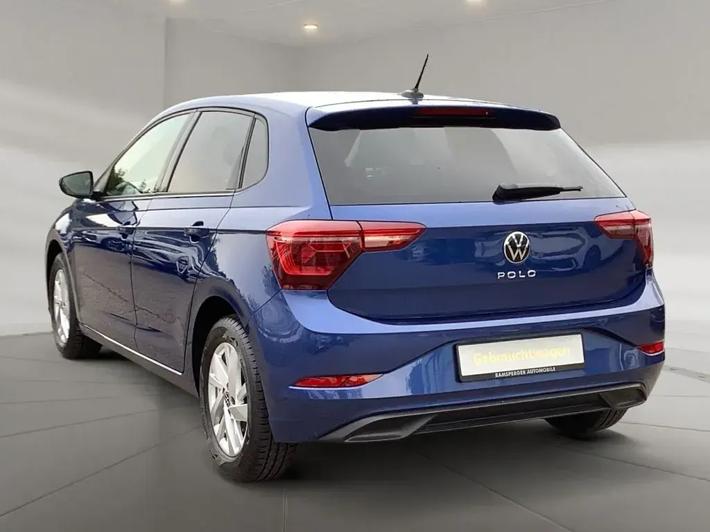 Gebraucht VW Polo Style 95 PS (69 kW) 2023 Blau Kleinwagen