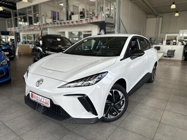 Weiß (metalliclackierung gegen aufpreis) Gebraucht 2023 MG MG4 EV Kleinwagen | 32.313 € - Bild 1/4