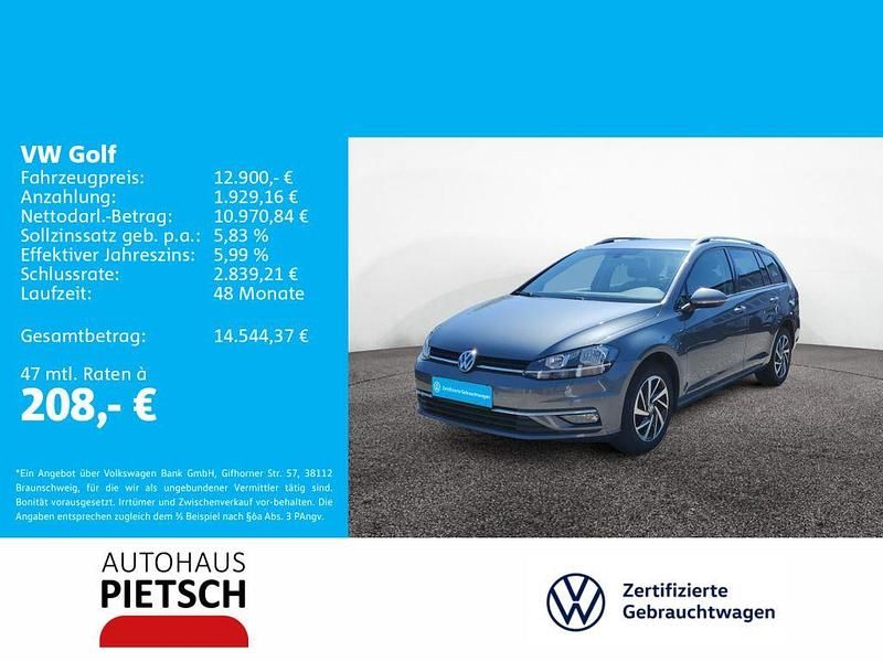 Grau Gebraucht 2019 VW Golf VII Join Kombi | 12.900 € (Fairer Preis) - Bild 1/4
