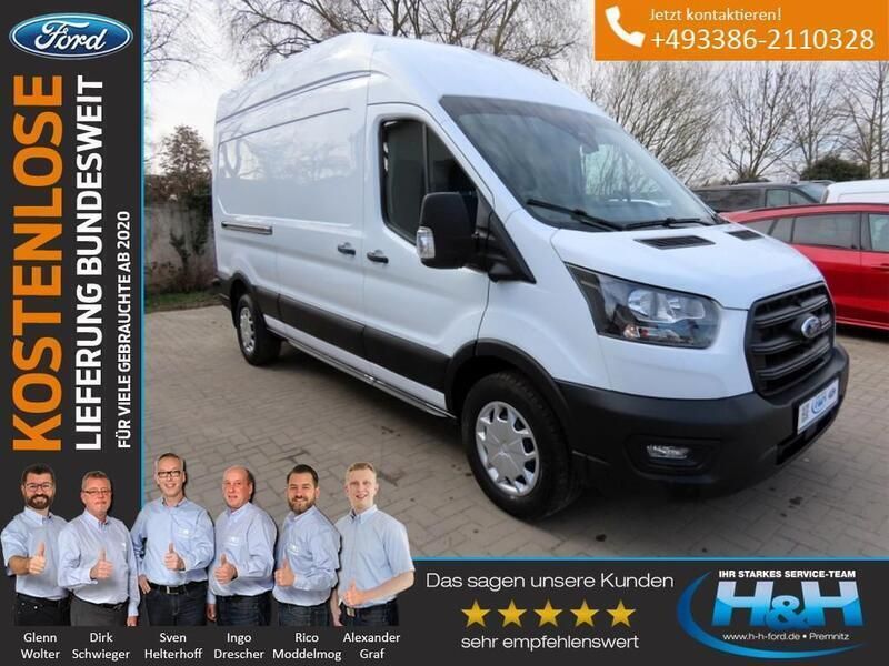 Frostweiß Gebraucht 2024 Ford Transit Trend | 29.639 € (Superpreis) - Bild 1/4