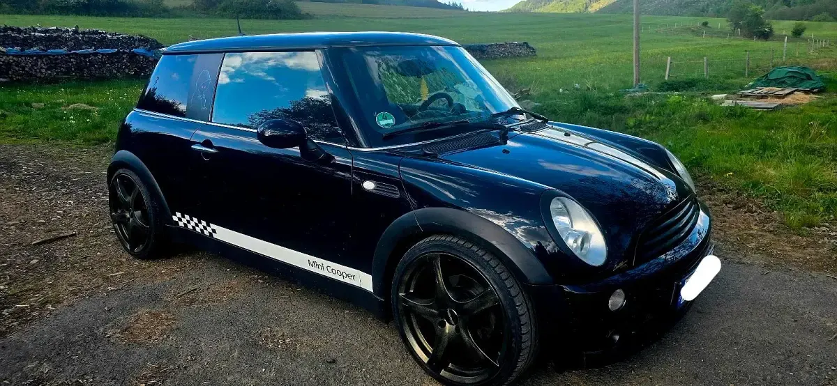 Gebraucht Mini Cooper 90 PS (66 kW) 2005 Schwarz Kleinwagen