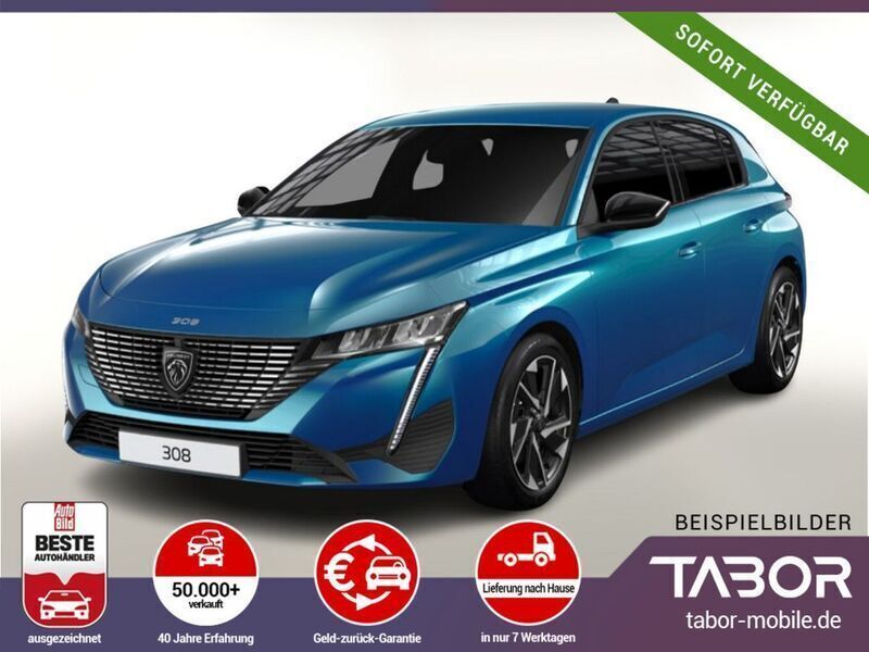 Blau Gebraucht 2024 Peugeot 308 Allure Limousine | 26.488 € (Fairer Preis) - Bild 1/4