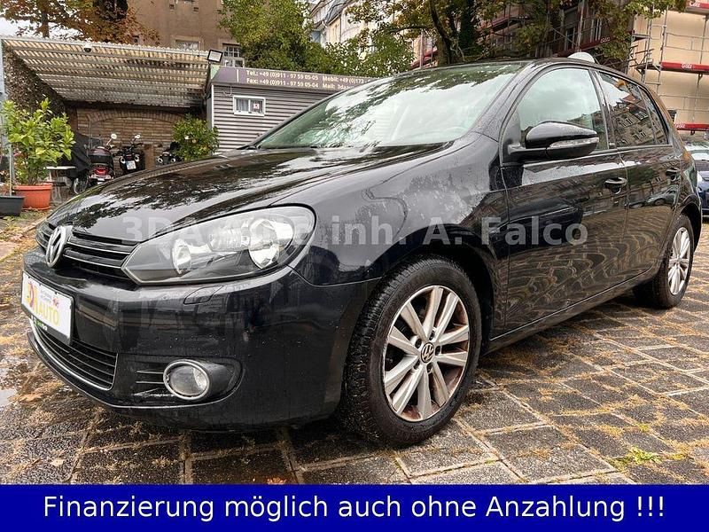 Gebraucht VW Golf VII Style 105 PS (77 kW) 2012 Schwarz Limousine