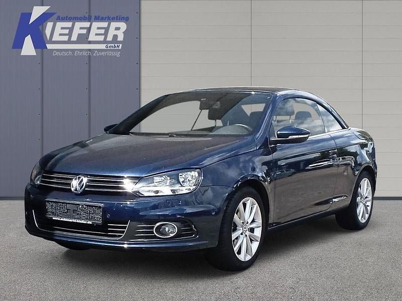 Blau Gebraucht 2012 VW Eos Sport Cabrio | 4.990 € (Superpreis) - Bild 1/4