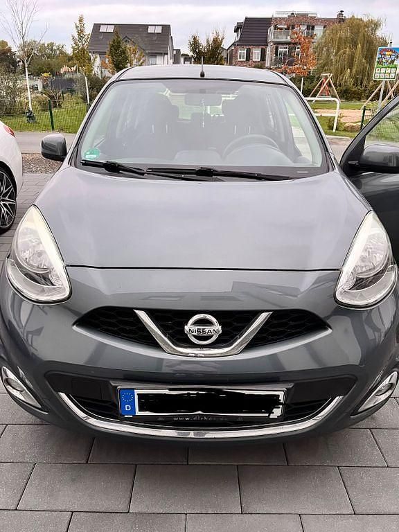 Grau Gebraucht 2017 Nissan Micra Acenta Kleinwagen | 7.200 € (Fairer Preis) - Bild 1/4