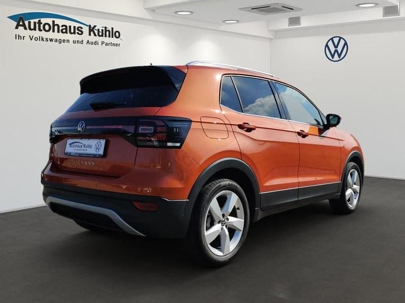 Gebraucht VW T-Cross Style 150 PS (110 kW) 2023 Orange SUV
