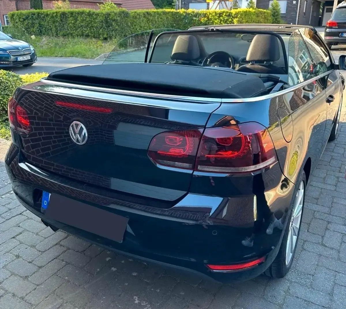 Gebraucht VW Golf Cabriolet 122 PS (89 kW) 2012 Schwarz Cabrio