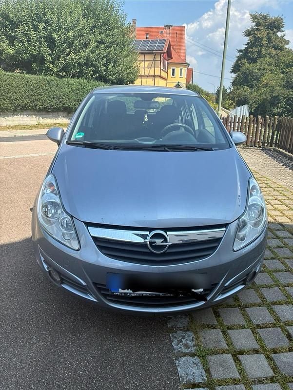 Silber Gebraucht 2008 Opel Corsa Kleinwagen | 850 € (Superpreis) - Bild 1/4